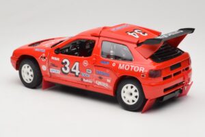 Citroen ZX Rallye #34 Rally 1992 Solido 1:18 9003 Metall — bild 7 av 8