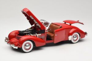 Cord 812 Cabriolet Röd American Muscle 1:18 32158 Metall — bild 2 av 8