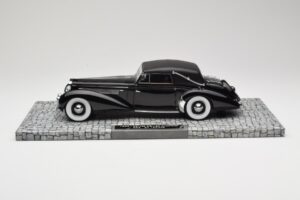 Delage D8-120 Cabriolet Svart Minichamps 1:18 107115131 Metall — bild 3 av 6