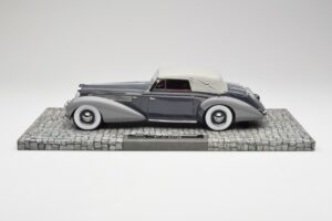 Delage D8 120 Cabriolet Grå & Mörkgrå Minichamps 1:18 107115134 Metall — bild 3 av 6