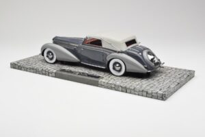 Delage D8 120 Cabriolet Grå & Mörkgrå Minichamps 1:18 107115134 Metall — bild 5 av 6