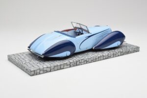 Delahaye Type 135-M Cabriolet Mullin Museum Minichamps 1:18 107116160 Metall — bild 5 av 6