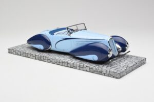 Delahaye Type 135-M Cabriolet Mullin Museum Minichamps 1:18 107116160 Metall — bild 6 av 6