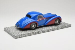 Delahaye Type 145 V12 Coupe Blå Röd Minichamps 1:18 107116121 Resin — bild 2 av 6