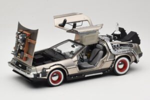DeLorean DMC-12 Back to the Future Part III Sun Star 1:18 2712 Metall — bild 2 av 8