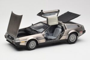 DeLorean DMC-12 LK Silver Sun Star 1:18 2701 Metall — bild 2 av 8