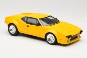 De Tomaso Pantera Gul Hot Wheels 1:18 27809 Metall — bild 6 av 8