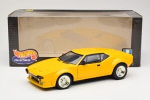 De Tomaso Pantera Gul Hot Wheels 1:18 27809 Metall — bild 8 av 8