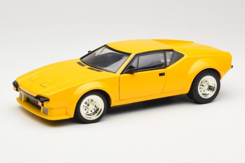 De Tomaso Pantera Gul Hot Wheels 1:18 27809 Metall