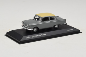 DKW Junior DeLuxe Grå Minichamps 1:43 A5-5794 Metall — bild 2 av 3