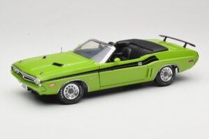 Dodge Challenger Cabriolet Grön Greenlight 1:18 12803-06G Metall