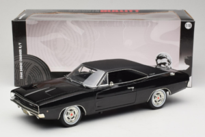 Dodge Charger R/T Steve McQueen Bullitt Movie Greenlight 1:18 12839 Metall — bild 8 av 8