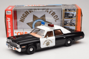 Dodge Monaco Highway Patrol CHiPS Auto World 1:18 AWSS112/06 Metall — bild 8 av 8