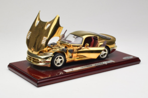 Dodge Viper GTS Gold Plated 23K Maisto 1:18 GP001 Metall — bild 2 av 8