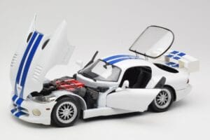 Dodge Viper GTS-R GT2 Vit 1997 Maisto 1:18 50316 Metall — bild 2 av 8