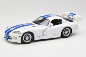 Dodge Viper GTS-R GT2 Vit 1997 Maisto 1:18 50316 Metall