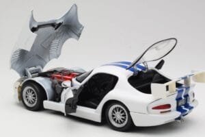 Dodge Viper GTS-R GT2 Vit 1997 Maisto 1:18 50316 Metall — bild 5 av 8