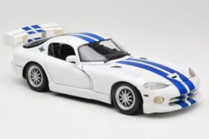 Dodge Viper GTS-R GT2 Vit 1997 Maisto 1:18 50316 Metall — bild 6 av 8