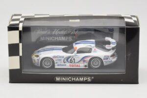 Dodge Viper GTS-R #61 Team Oreca S. Ayari / P. Gache 24 Hours of Le Mans 1997 Minichamps 1:43 430971461 Metall — bild 4 av 4