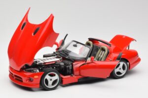 Dodge Viper RT/10 Röd Bburago 1:18 3025-M1 Metall — bild 2 av 8