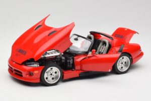 Dodge Viper RT/10 Röd Limiterad Upplaga Bburago 1:18 3025 Metall — bild 2 av 8