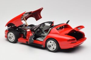 Dodge Viper RT/10 Röd Limiterad Upplaga Bburago 1:18 3025 Metall — bild 5 av 8