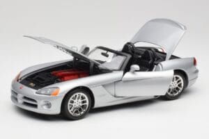 Dodge Viper SRT-10 Bright Silver Bburago 1:18 34908 Metall — bild 2 av 8