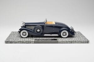 Duesenberg SJN Convertible Coupe Midnight Blue Minichamps 1:18 107150332 Metall — bild 3 av 6