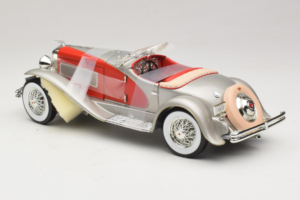 Duesenberg SJ Clark Gable's Car Silver Röd ERTL 1:18 7962 Metall — bild 5 av 6