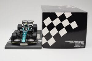 Aston Martin AMR22 Aramco #5 S. Vettel Monaco GP 2022 Minichamps 1:18 117220305 Resin — bild 6 av 7