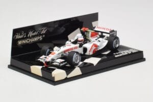 BAR Honda 007 A. Davidson Malaysian GP 2005 Minichamps 1:43 400050104 Metall — bild 2 av 5