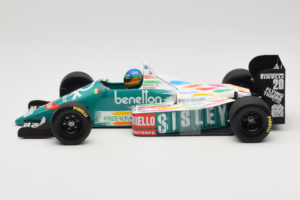 Benetton B186 #20 G. Berger F1 1986 Minichamps 1:18 80439418130 Metall — bild 3 av 6