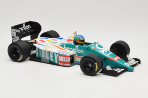 Benetton B186 #20 G. Berger F1 1986 Minichamps 1:18 80439418130 Metall — bild 4 av 6