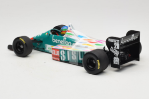 Benetton B186 #20 G. Berger F1 1986 Minichamps 1:18 80439418130 Metall — bild 5 av 6