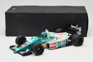 Benetton B186 #20 G. Berger F1 1986 Minichamps 1:18 80439418130 Metall — bild 6 av 6