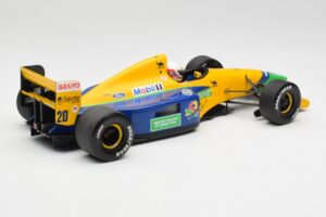 Benetton B191 #19 M. Schumacher F1 1991 Minichamps 1:18 100910119 Metall — bild 2 av 6