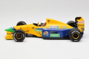 Benetton B191 #19 M. Schumacher F1 1991 Minichamps 1:18 100910119 Metall — bild 3 av 6