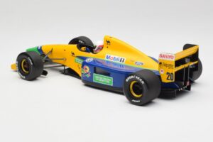 Benetton B191 #19 M. Schumacher F1 1991 Minichamps 1:18 100910119 Metall — bild 5 av 6