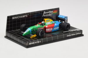 Benetton Ford B188 #19 A. Nannini Race Car 1988 Minichamps 1:43 400890119 Metall — bild 2 av 4