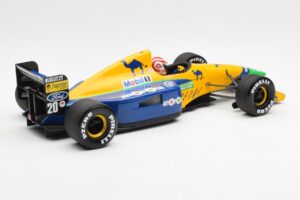 Benetton Ford B191 #19 N. Piquet F1 1991 Minichamps 1:18 100910020 Metall — bild 2 av 6
