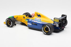Benetton Ford B191 #19 N. Piquet F1 1991 Minichamps 1:18 100910020 Metall — bild 3 av 6