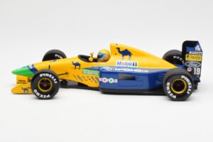 Benetton Ford B191 #20 R. Moreno F1 1991 Minichamps 1:18 100910019 Metall — bild 3 av 6