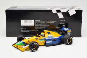 Benetton Ford B191 #20 R. Moreno F1 1991 Minichamps 1:18 100910019 Metall — bild 6 av 6