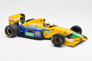 Benetton Ford B191B #20 M. Brundle F1 Early Season 1992 Minichamps 1:18 100920120 Metall — bild 4 av 6