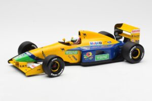 Benetton Ford B191B #20 M. Brundle F1 Early Season 1992 Minichamps 1:18 100920120 Metall