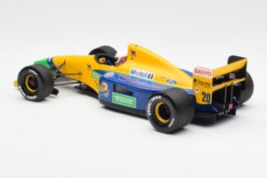 Benetton Ford B191B #20 M. Brundle F1 Early Season 1992 Minichamps 1:18 100920120 Metall — bild 5 av 6