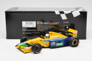 Benetton Ford B191B #20 M. Brundle F1 Early Season 1992 Minichamps 1:18 100920120 Metall — bild 6 av 6