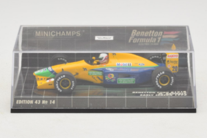 Benetton B191B Ford #20 M. Brundle Early Season F1 1992 Minichamps 1:43 400920120 Metall — bild 4 av 5