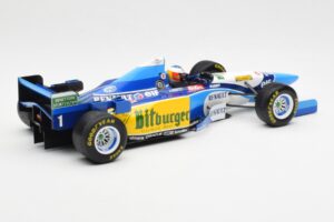 Benetton B195 Renault #1 M. Schumacher Winner Japanese GP 1995 Minichamps 1:18 510953401 Metall — bild 2 av 6