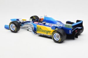 Benetton B195 Renault #1 M. Schumacher Winner Japanese GP 1995 Minichamps 1:18 510953401 Metall — bild 5 av 6